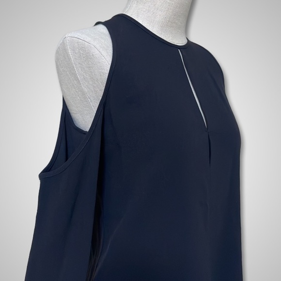 { Theory } - Cold Shoulder Blouse - Picture 5 of 6